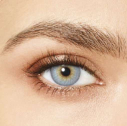 Lentilles bleues Desio Attitude Quarterly Irrésistible Blue sans correction
