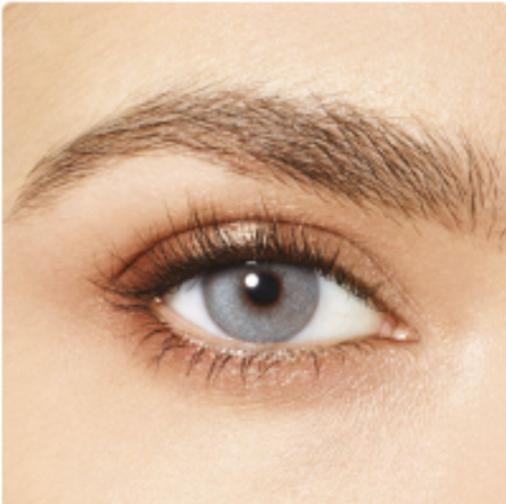 Lentilles bleues Desio Romantique Blue sans correction – regard romantique
