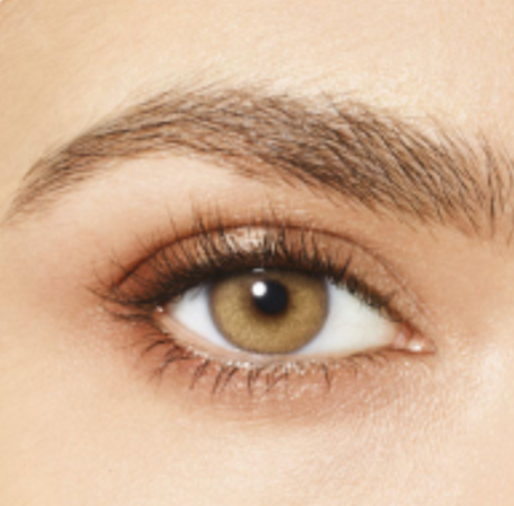 Lentilles journalières couleur miel Desio Honey – regard doré, chaud et naturel