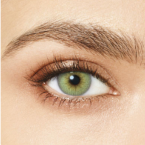 Lentilles vertes sans correction Desio Attitude Quarterly Charming Green
