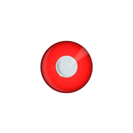lentilles rouges démoniaque DEMONIAC PARTY SATANIC pour Halloween et cosplay
